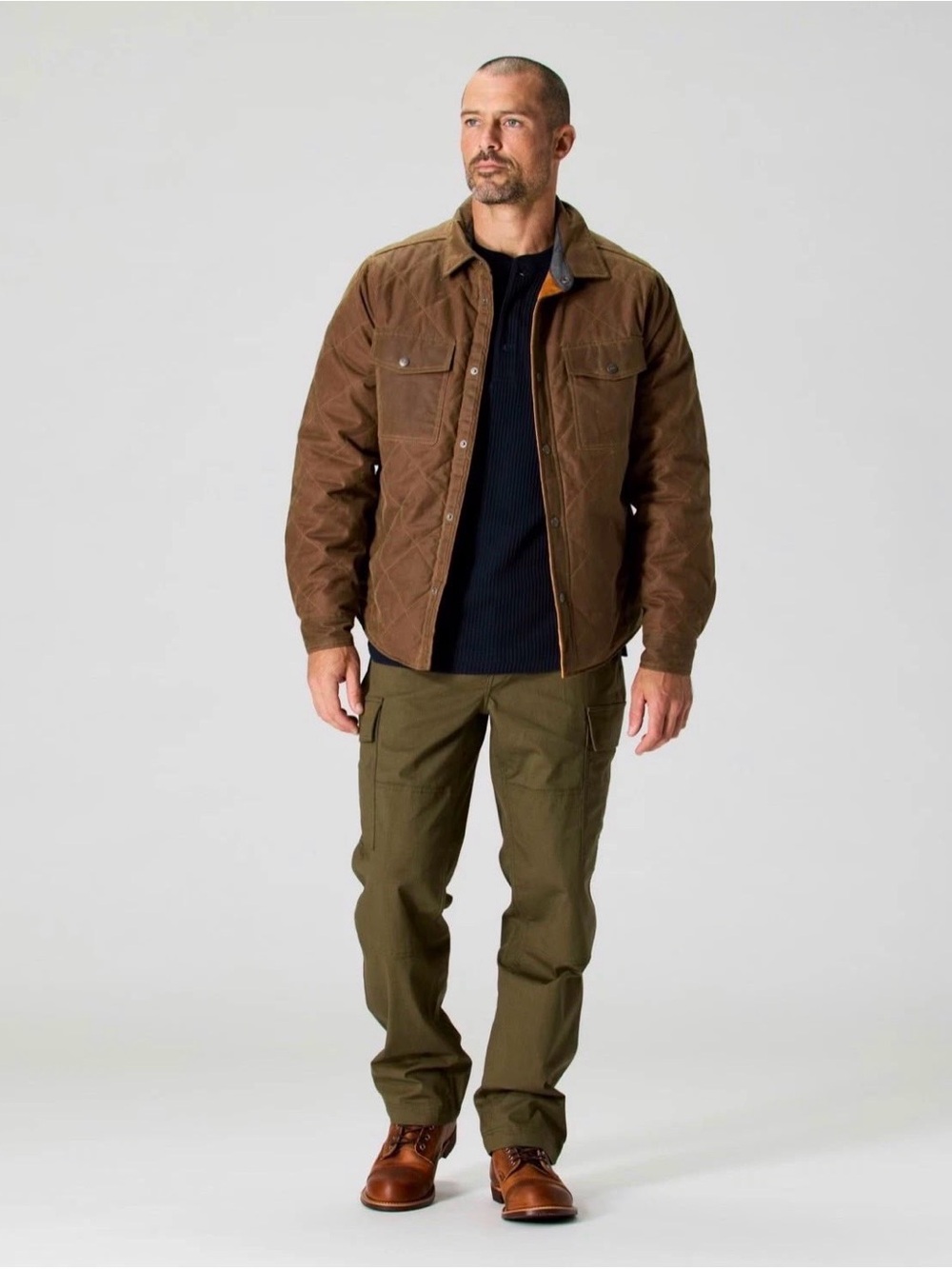 NWT Flint and Tinder Quilted waxed Jacket Medium